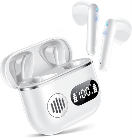 Wireless Earbuds 2026 Sport Bluetooth Headphones with ENC Mic, IP7, 48H