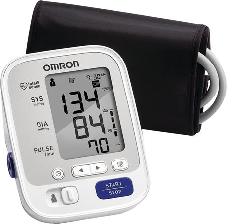 Omron 5 Series Upper Arm Blood Pressure Monitor – White
