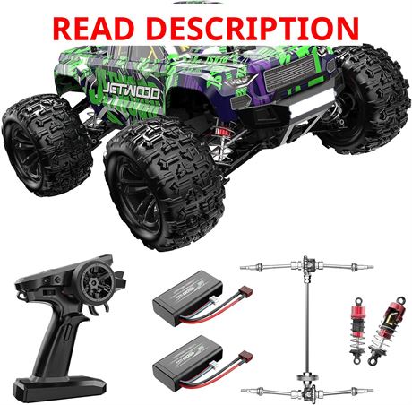 Jetwood x Hyper Go 1/16 Fast Remote Control Car, 4WD AWD, 38 kph, JC16W