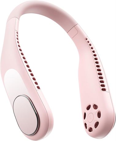 Personal Neck Fan 6000mAh Rechargeable Wearable Bladeless Neck Fan, 3 Speeds