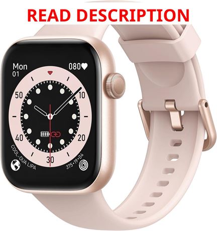 Smart Watch for Men & Women, Bluetooth Calling, 1.85" HD Touch, DIY Dial