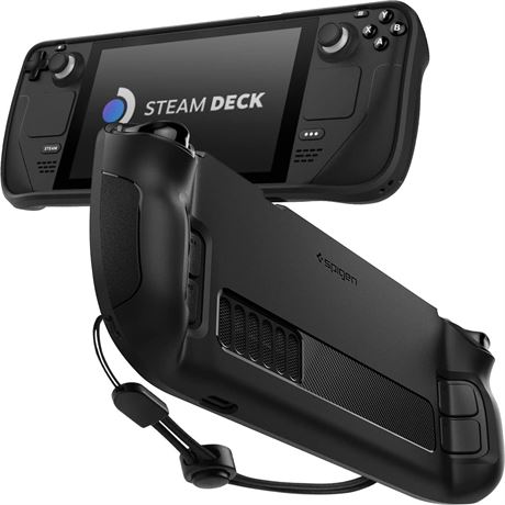 Spigen Rugged Armor Case for Steam Deck (2022/2023) Matte Black
