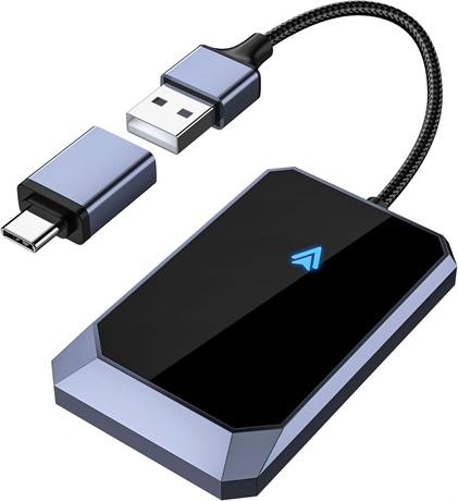 Android Auto Wireless Adapter Converts Wired to Wireless for Android 10+