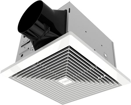 Ventilateur Salle de Bain BV 90CFM Silencieux 0.9 Sones Économie Énergie