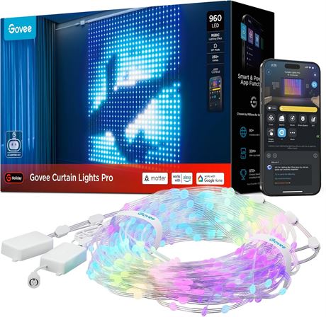 Govee Color-Ct RGB LED Curtain 14x15m IP67