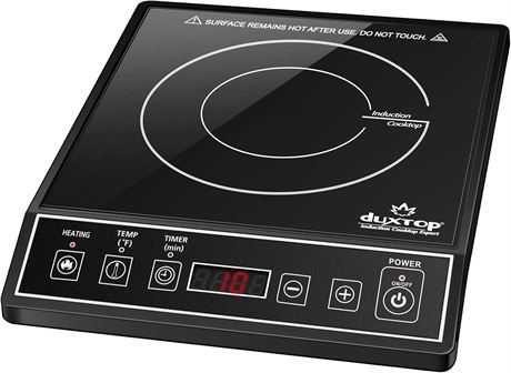 Duxtop 1800W Portable Induction Cooktop Burner 9100MC/BT-M20B