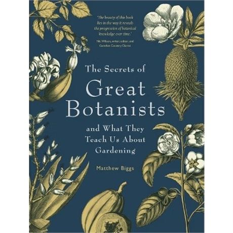 Livre Secrets des Grands Botanistes Matthew Biggs Broché