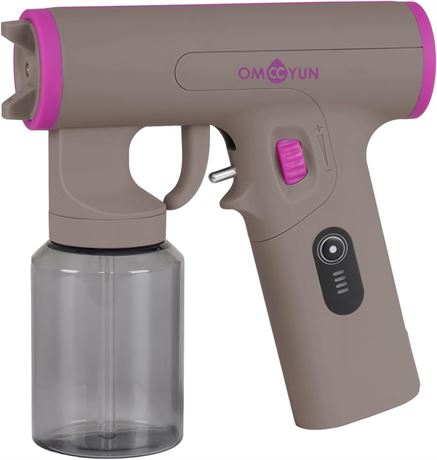 Cordless Portable Spray Tan Gun, Adjustable Pattern, USB Charge