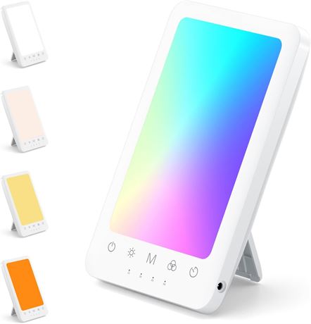 Lampe de luminothérapie LASTAR 10000 lux couleurs multiples mémoire