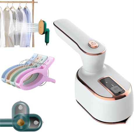 Fer vapeur Whimsyard mini rotatif portable voyage blanc