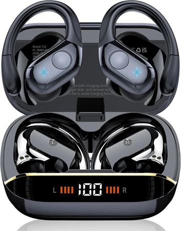 couteurs sans fil, 75 h, Bluetooth 5.4, sport, 4 micros ENC