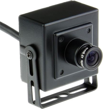 Webcam ELP 1MP HD USB2.0 H264, boîtier aluminium, objectif fisheye 170°