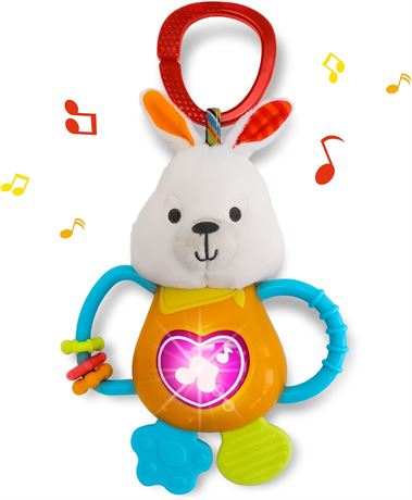 Jouet Lapin Dentition Bébé KiddoLab Sensoriel