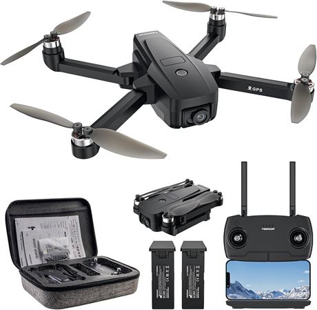 TEEROK T18S GPS Drone with 4K Camera 5G FPV Brushless Motor, 50 Min Flight