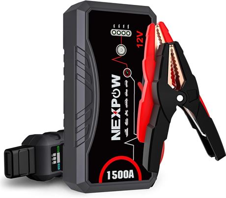 NEXPOW 1500A Car Jump Starter Q10S for Gas/Diesel Engines