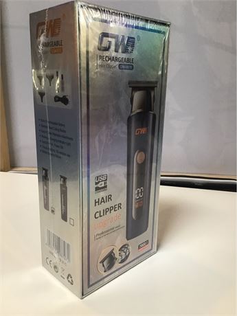 Mens Hair Clippers All-Metal Cordless Trimmer, Professional Rechargeable Cutter