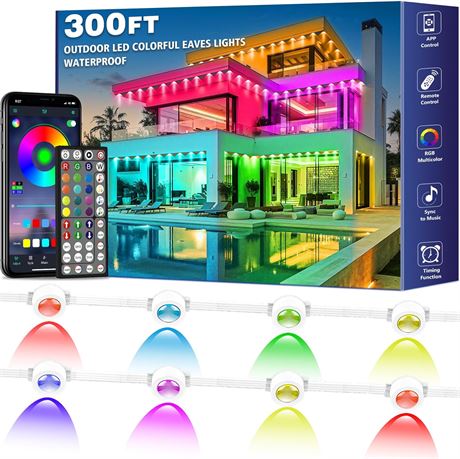 FBZ Lumi res ext rieures 90 m, control via app, IP67,  clairage sous auvent