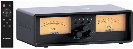 ET30 VU Meter Speaker Amplifier, 2-in 2-out Selector with DB Display