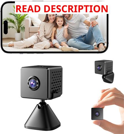 2026 Upgraded 4K Plug-in Mini WiFi Indoor Camera with Motion Detection