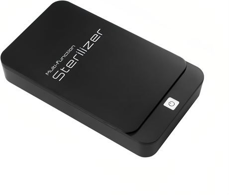 UV Phone Sanitizer Box with Aromatherapy, 8-Min Cycle | 360  UVC, lid