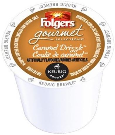 Folgers Caramel, 24 dosettes K-Cup
