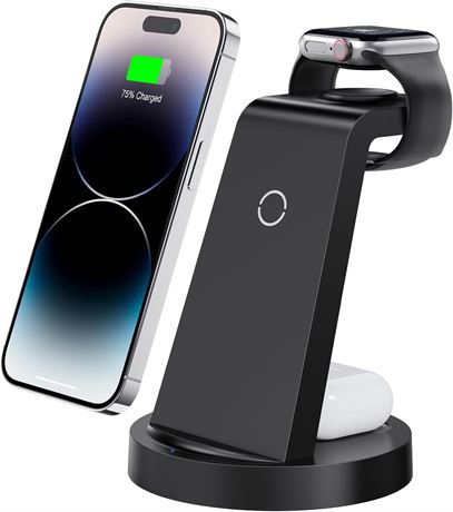 Station de charge 3-en-1 iPhone, AirPods et Apple Watch