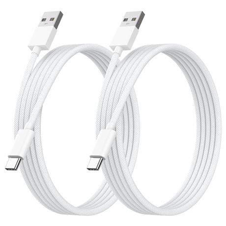 Carplay Lot de 2 c bles USB-C vers USB pour iPhone 16/15   1,8 m, blanc