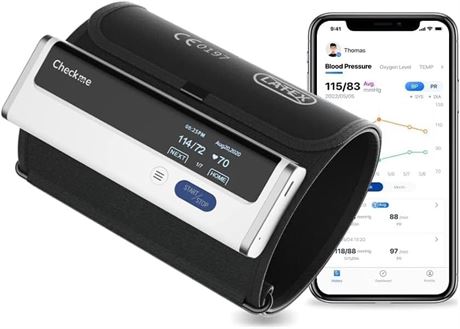 Tensiomètre Checkme Bluetooth Blood Pressure Monitor Bras