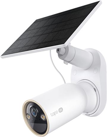 Tapo MagCam 4K Outdoor Security Camera   Wireless, Solar, Magnetic, Alexa