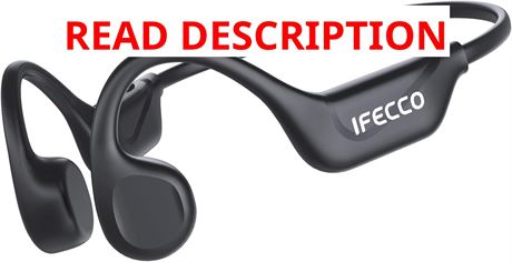IFECCO Bone Conduction Earbuds Bluetooth 5.4 IPX5 Waterproof, for Running