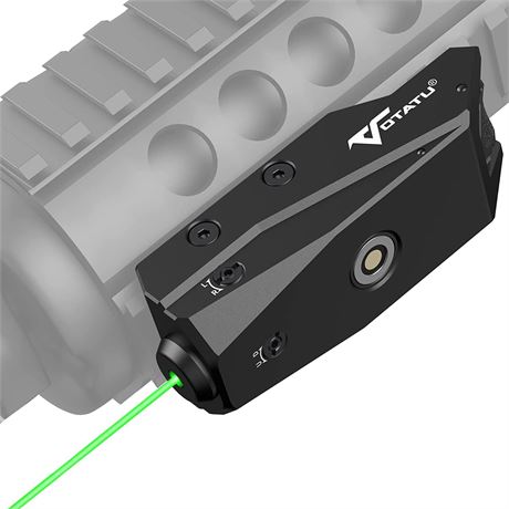 Viseur laser vert Votatu P4L-G Picatinny, rechargeable USB magnétique