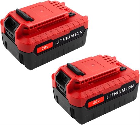 ADVTRONICS 2-Pack 5.0Ah 20V Battery for Porter-Cable PCC685L PCC680L