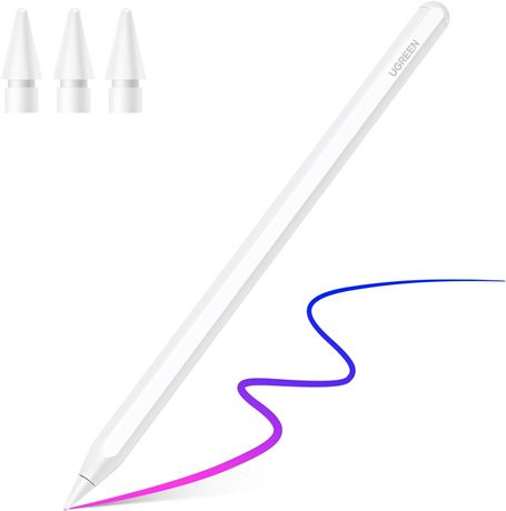 UGREEN Stylet iPad 2e Génération Magnétique Recharge Sans Fil Rejet Paume