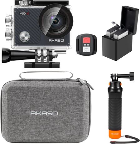 Caméra Sport AKASO V50X 4K 20MP WiFi Étanche 40m