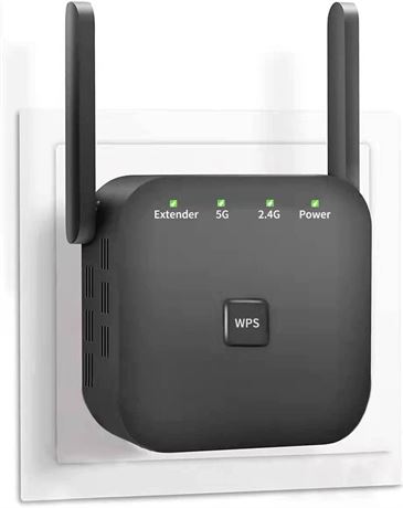 WiFi Extender 2025, Repeater Booster, 10000 Sq Ft Coverage, 60 Devices, Ethernet