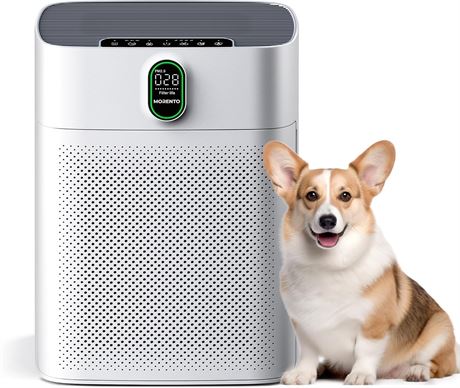 Purificateur d’air MORENTO HEPA grande pièce 100m² capteur PM2.5 silencieux