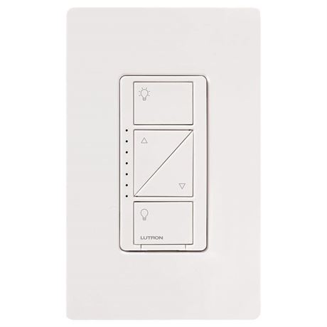 Caseta Wireless 600W In-Wall Dimmer Switch, Multi-Location, White