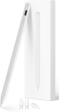Stylet iPad USB-C fast charge, tilt sense