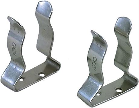 Perko 0502DP1STS 5/8-Inch to 1-1/4-Inch Marine Spring Clip - Pack of 2