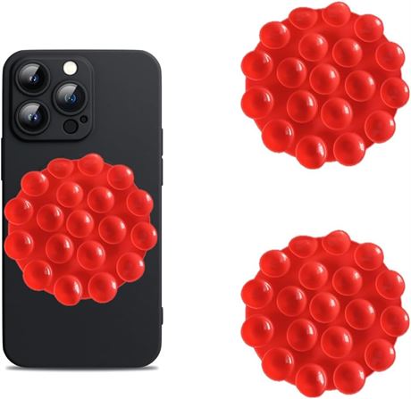Silicone Suction Phone Case Adhesive Mount 3-Pack