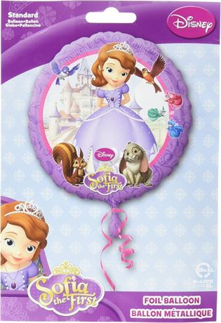 Sofia the First Party Balloons Multicolor Pack
