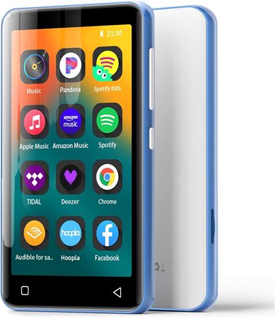 80GB Bluetooth WiFi MP3 Player, 4" Touch Screen Android Music Player