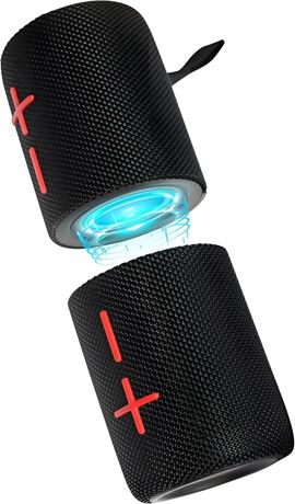 Enceinte Bluetooth magnétique 2-en-1, IPX6 étanche, 20W, 24h autonomie