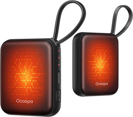 OCOOPA UT5 Nano Chauffe-mains Rechargeables 2-Pack, Compact, 3 r glages
