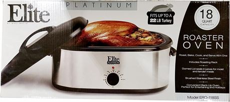 Rôtissoire électrique Elite roaster oven acier inox