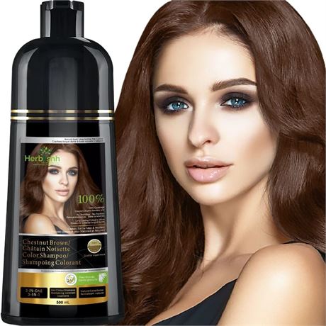Hair Color Shampoo 500 Ml