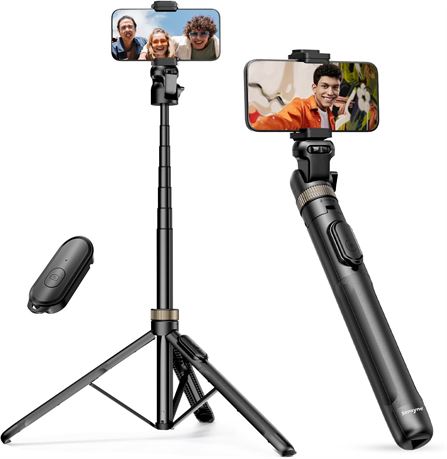 Trépied Sensyne 72" iPhone extensible selfie stick télécommande