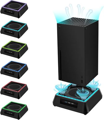 Support Refroidissement RGB Mcbazel Xbox Series X USB