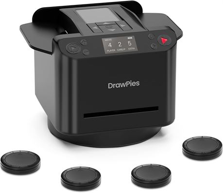 DrawPies M langeur de cartes et croupier 2 en 1, 360 , 1 12 joueurs