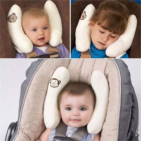 Coussin nuque bébé enfant U-shape soutien voiture sécurité